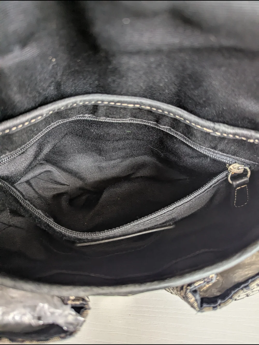 Vintage Coach Soho Signature Buckle Flap Shoulder Bag